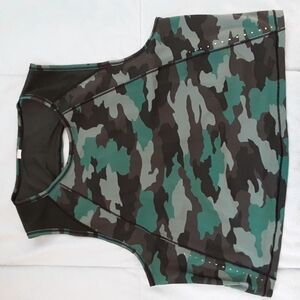 Lululemon Camo Cropped Tank